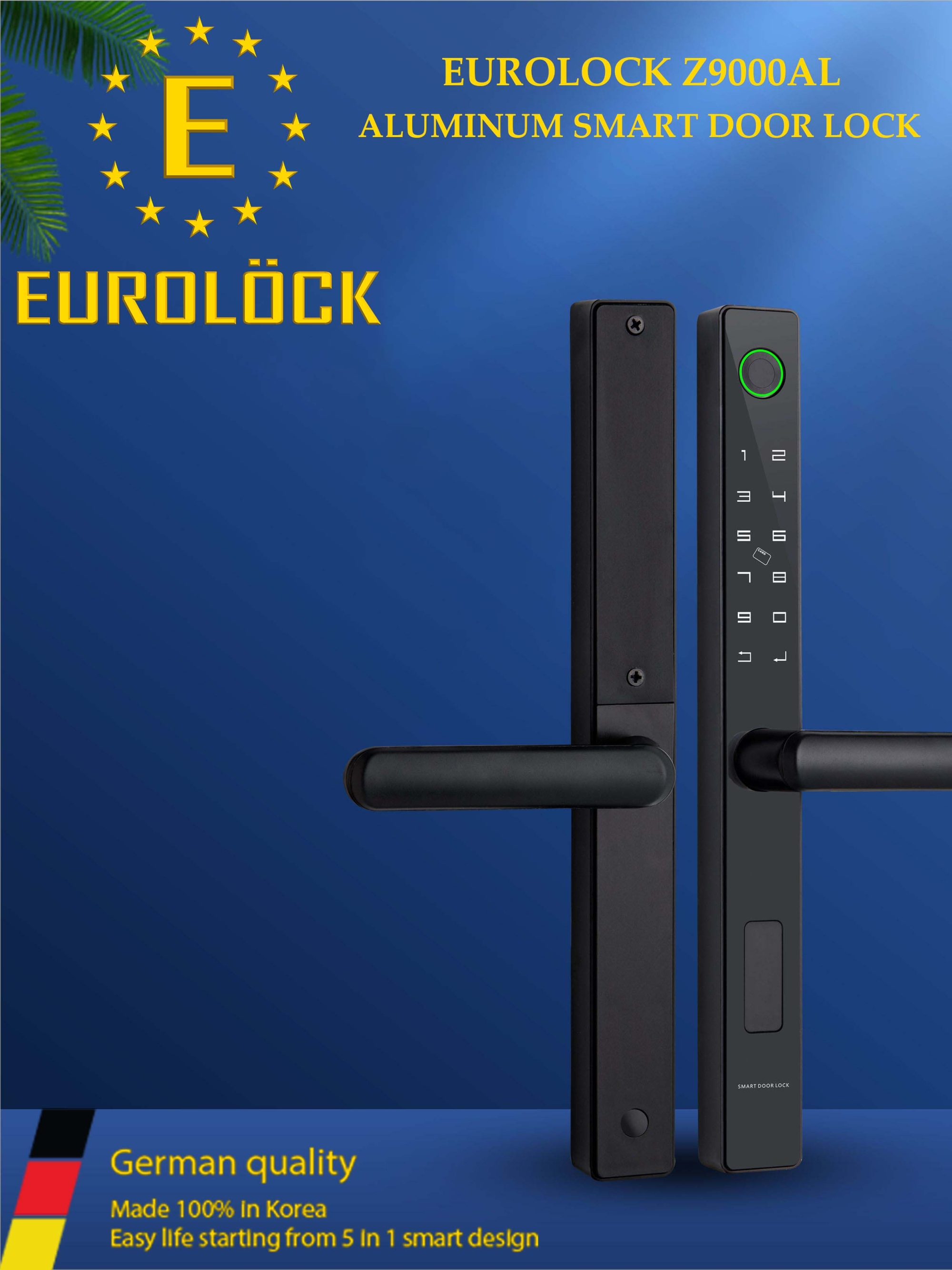 Khoá điện tử cửa nhôm EUROLOCK Z9000AL