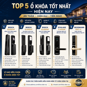5 ổ khóa điện tử tốt nhất