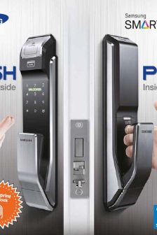 Giới thiệu về khóa điện tử Samsung SHS-P718 Giới thiệu về khóa điện tử Samsung SHS-P718