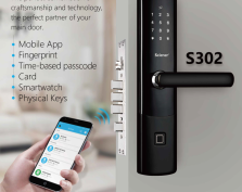 Các loại khóa cửa mở từ xa bằng wifi dành cho cửa nhôm kính và cửa nhựa lõi thép