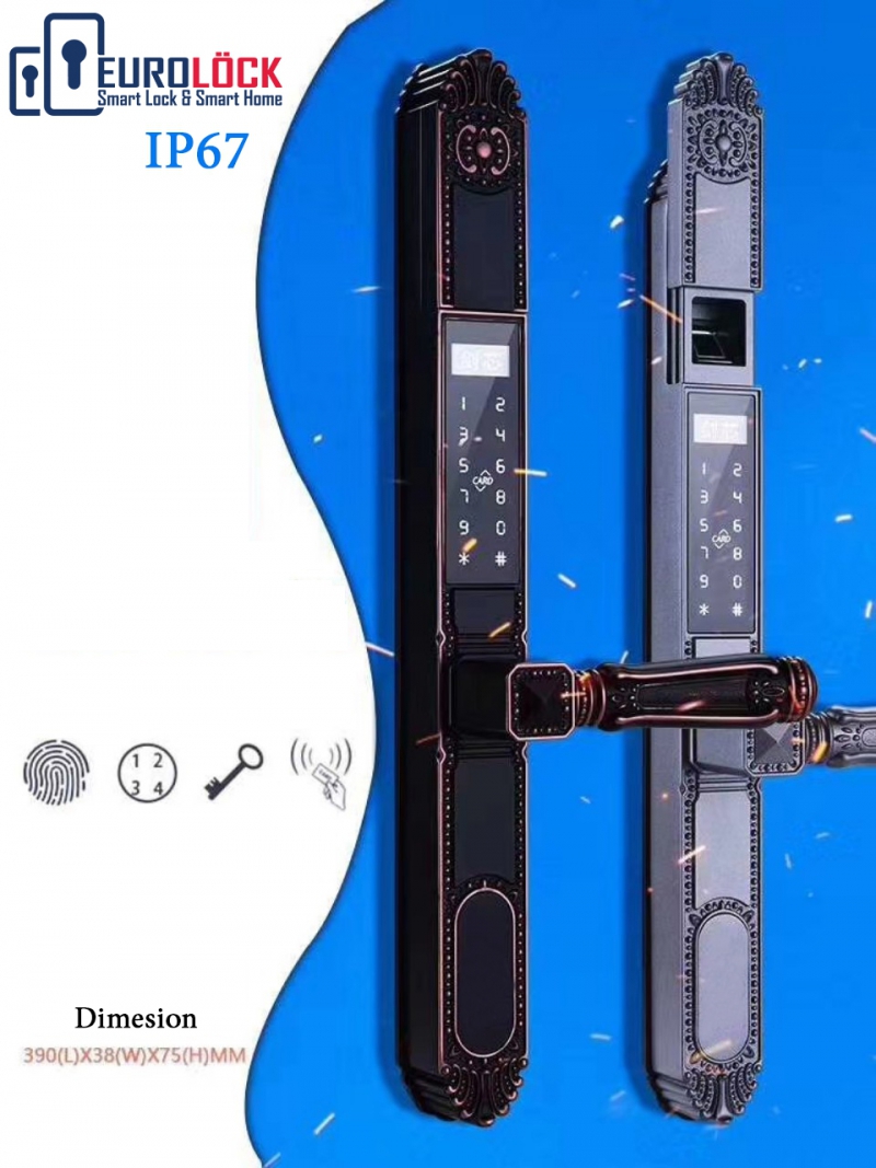 Có nên lắp khóa vân tay cho cửa sắt, cửa cổng hay không?