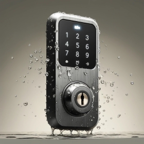 Khóa cửa điện tử có chống nước không?