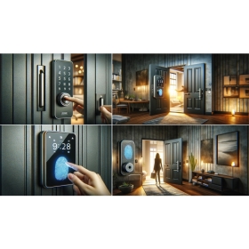 Khóa cửa điện tử hoạt động như thế nào?