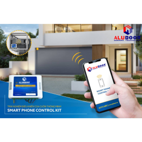 Khoá cửa điện tử lắp đặt cho cửa cuốn 