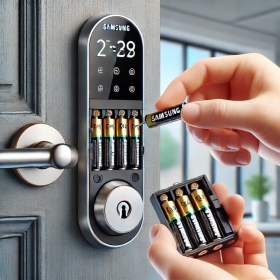 Khóa Cửa Điện Tử Samsung Có Sử Dụng Pin Không? Thời Gian Sử Dụng Pin Bao Lâu?