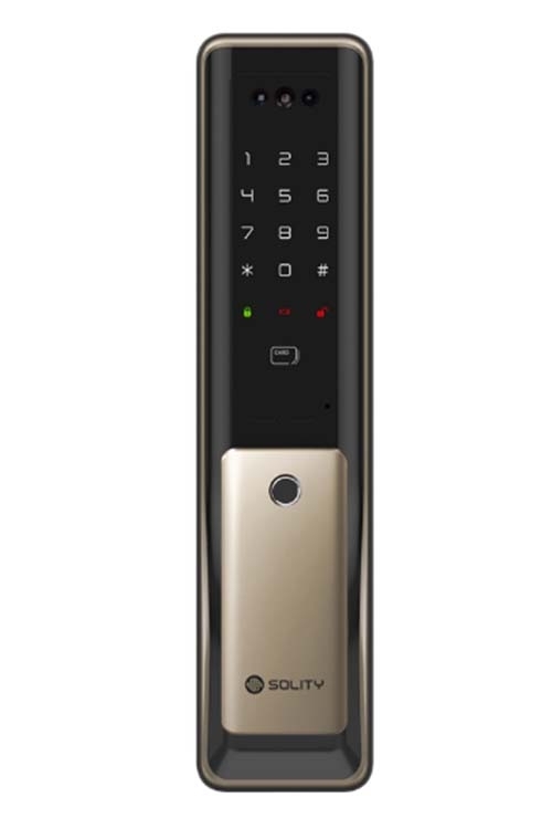 Khoá cửa khuôn mặt Solity GP-6000BAK Khoá cửa khuôn mặt Solity GP-6000BAK