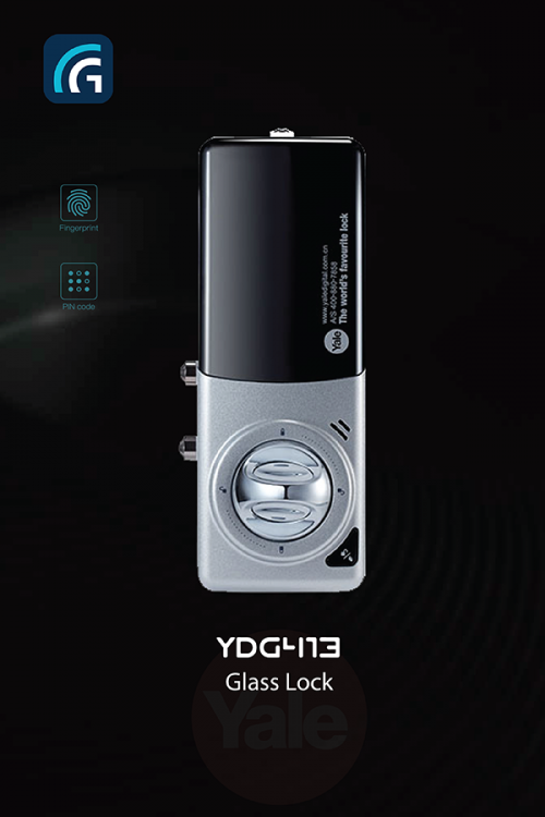 Khóa cửa kính YALE YDG 413