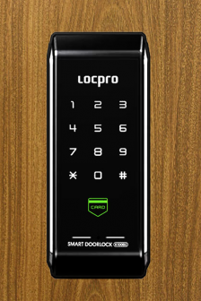 Khóa cửa thẻ từ Locpro K100