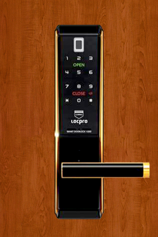 Khóa cửa vân tay Locpro K300F Khóa cửa vân tay Locpro K300F