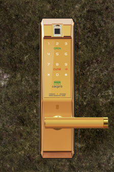 Khóa cửa vân tay Locpro K300GA4F Khóa cửa vân tay Locpro K300GA4F