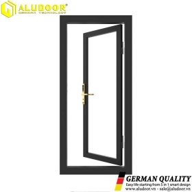 Khoá điện tử cửa nhôm có lắp được cho cửa gỗ hay không?