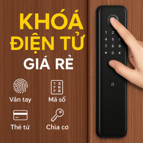 Khoá Điện Tử Giá Rẻ – Giải Pháp An Toàn, Tiết Kiệm Cho Mọi Nhà