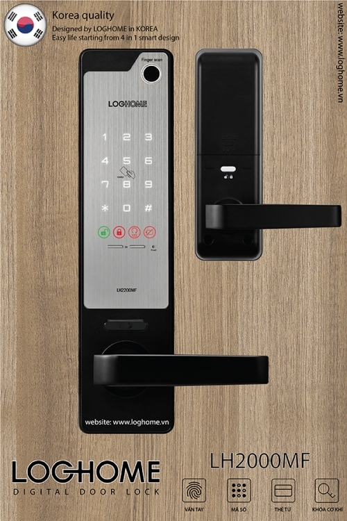 Khóa điện tử LOGHOME LH2200MF Khóa điện tử LOGHOME LH2200MF
