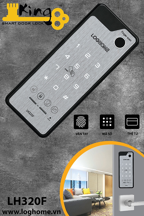Khóa điện tử LOGHOME LH320F