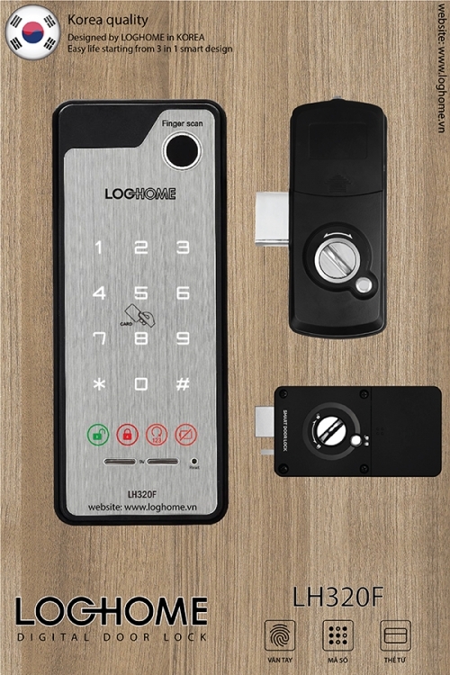 Khóa điện tử LOGHOME LH320F Khóa điện tử LOGHOME LH320F