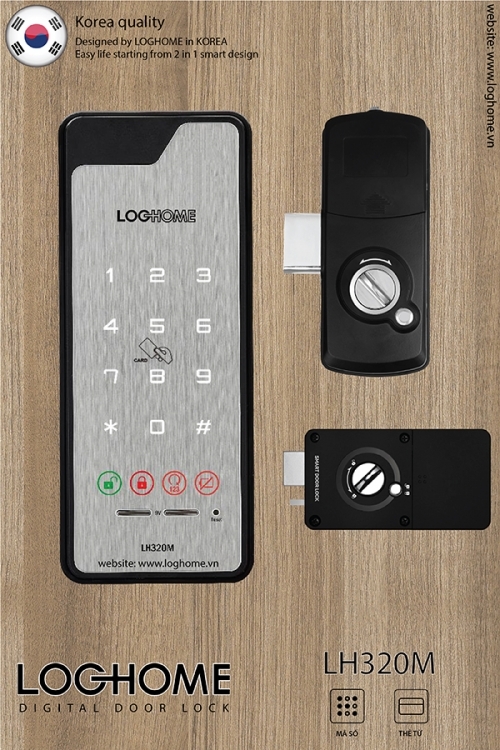 Khóa điện tử LOGHOME LH320M Khóa điện tử LOGHOME LH320M
