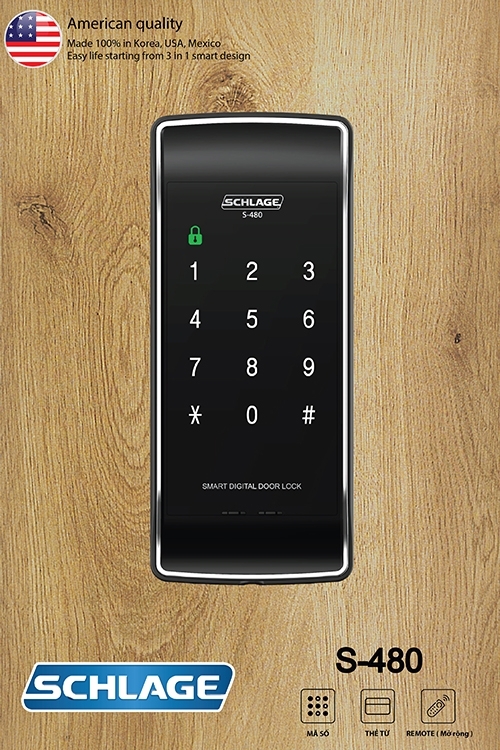 Khóa điện tử SCHLAGE S-480