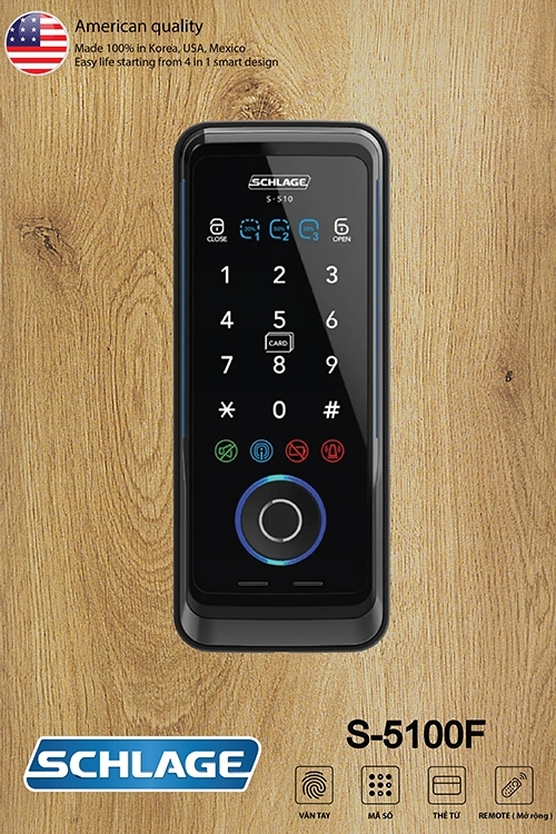 Khóa điện tử SCHLAGE S-510F Khóa điện tử SCHLAGE S-510F
