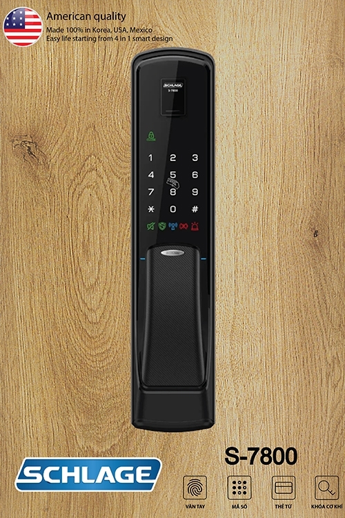Khóa điện tử SCHLAGE S-7800 Khóa điện tử SCHLAGE S-7800