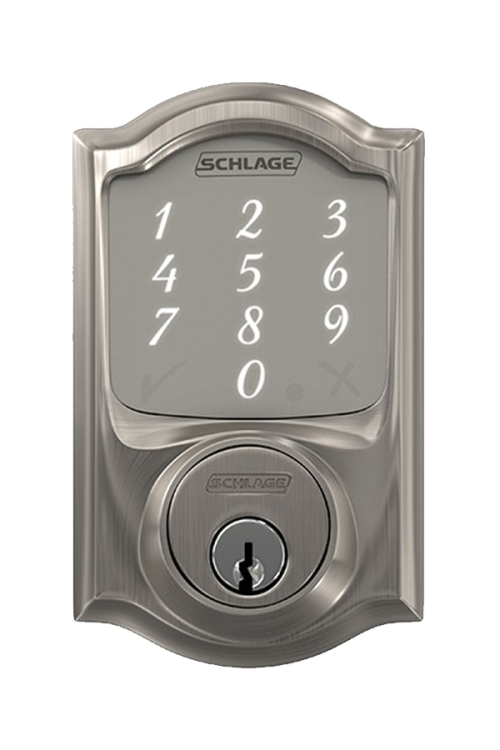 Khóa điện tử Schlage Sense™ Smart Deadbolt with Camelot trim Khóa điện tử Schlage Sense™ Smart Deadbolt with Camelot trim