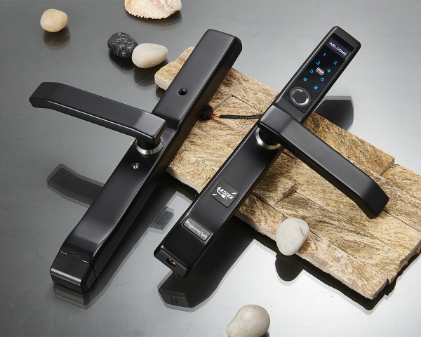 Khóa điện tử vân tay cửa nhôm ALUDOOR