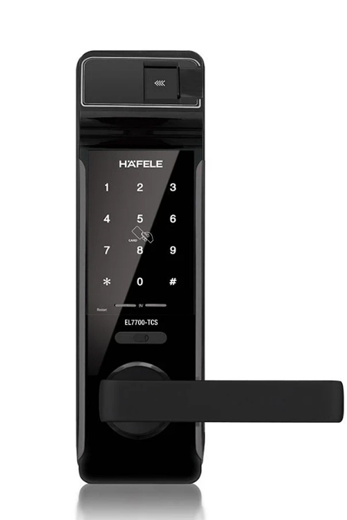 Khóa điện tử vân tay Hafele EL7700-TCS 912.05.583 Khóa điện tử vân tay Hafele EL7700-TCS 912.05.583