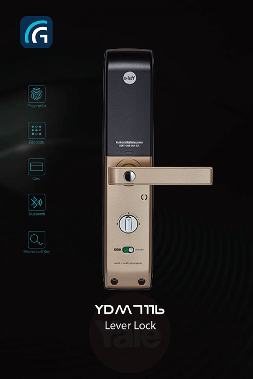 Khóa điện tử YALE YDM 7116A Khóa điện tử YALE YDM 7116A