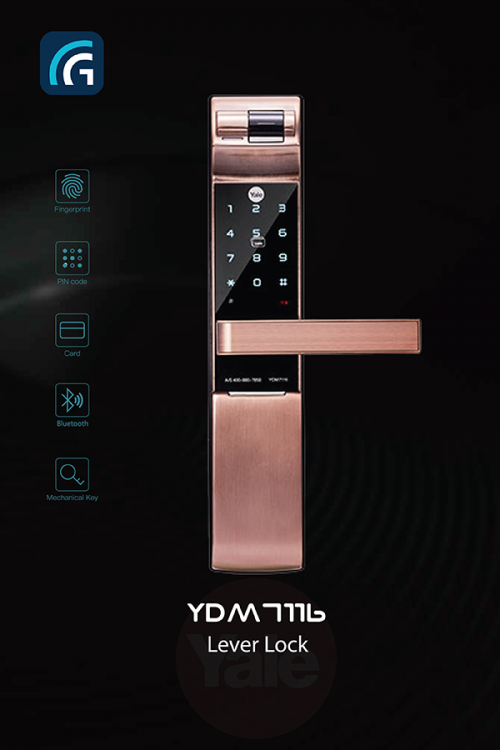 Khóa điện tử YALE YDM 7116A Khóa điện tử YALE YDM 7116A