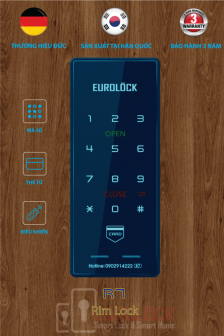 Khóa thẻ từ EUROLOCK R7