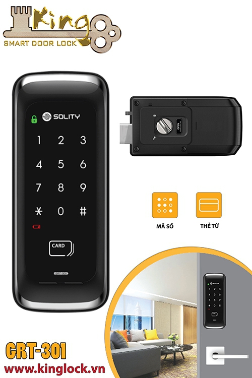 Khóa thẻ từ SOLITY GRT-301 Khóa thẻ từ SOLITY GRT-301