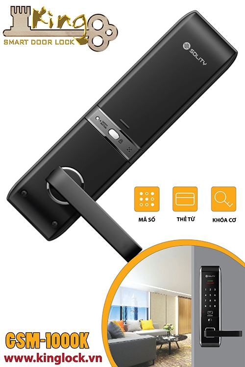 Khóa thẻ từ SOLITY GSM-1000K