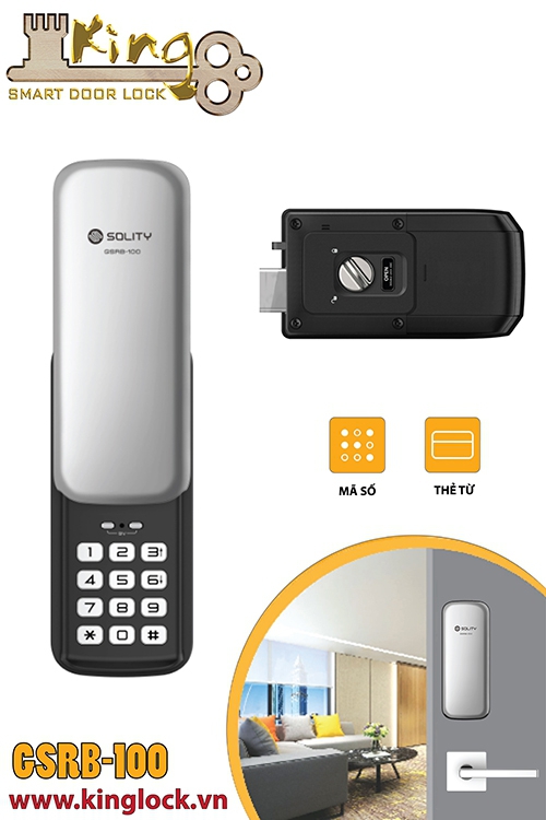 Khóa thẻ từ SOLITY GSRB-100 Khóa thẻ từ SOLITY GSRB-100