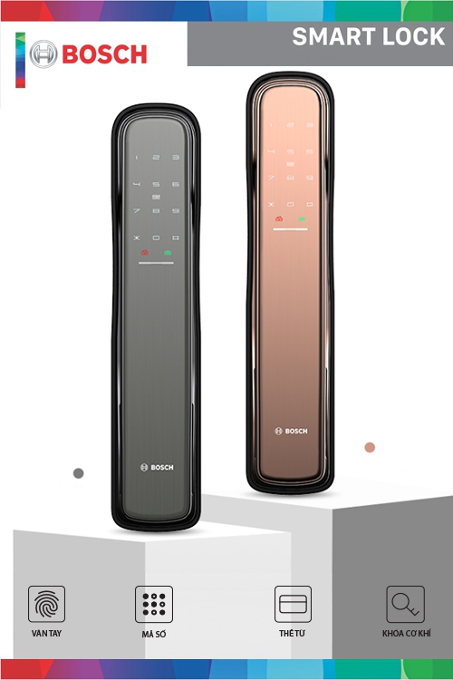 Khóa vân tay BOSCH EL 800A Khóa vân tay BOSCH EL 800A