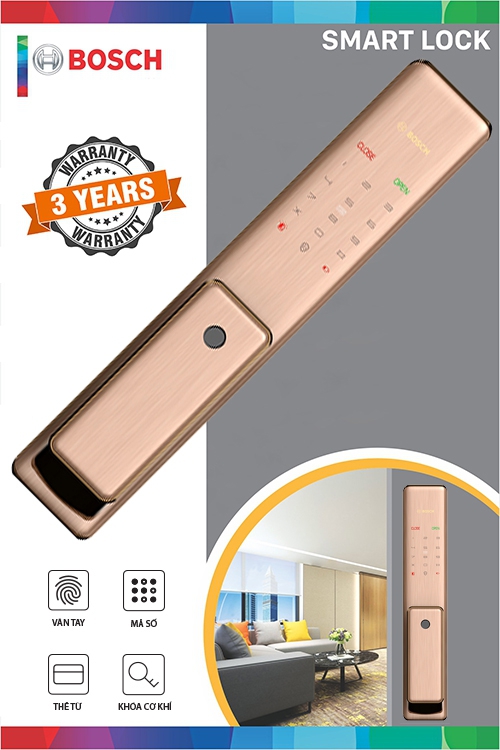 Khóa vân tay BOSCH FU 750 Khóa vân tay BOSCH FU 750