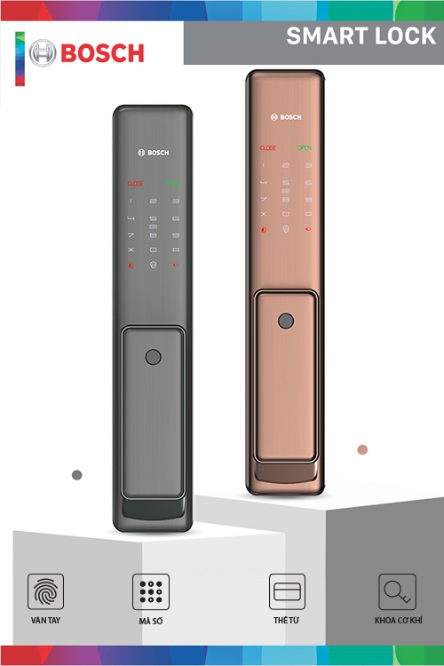 Khóa vân tay BOSCH FU 750 Khóa vân tay BOSCH FU 750