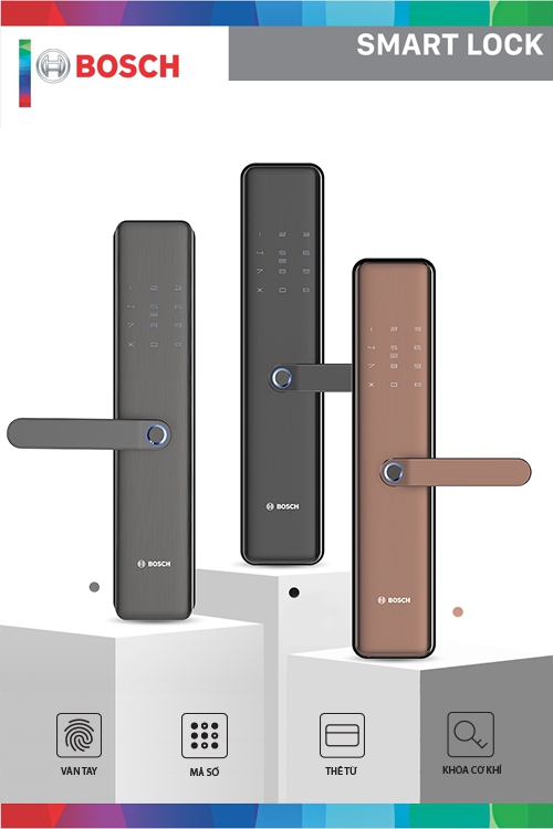 Khóa vân tay BOSCH ID 450 Khóa vân tay BOSCH ID 450