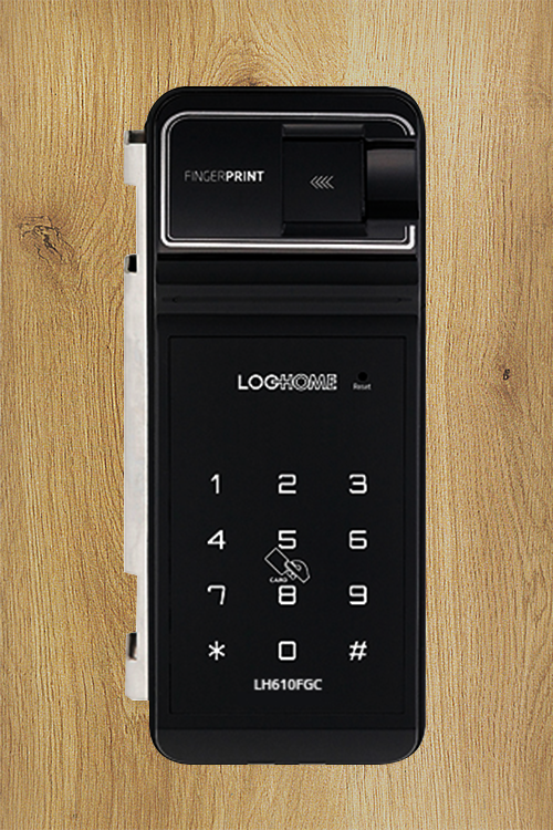 Khóa vân tay cửa kính LOGHOME GLASS LH610FGC-SN/RMC Khóa vân tay cửa kính LOGHOME GLASS LH610FGC-SN/RMC