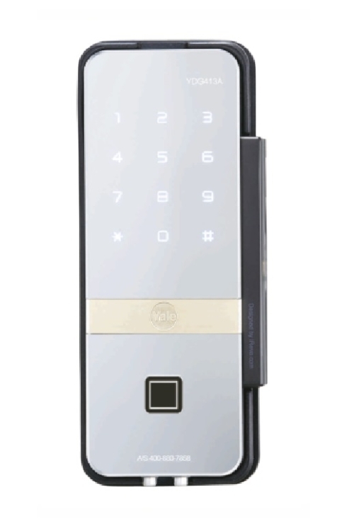 Khóa Vân Tay Cửa Kính Yale YDG 413A Khóa Vân Tay Cửa Kính Yale YDG 413A