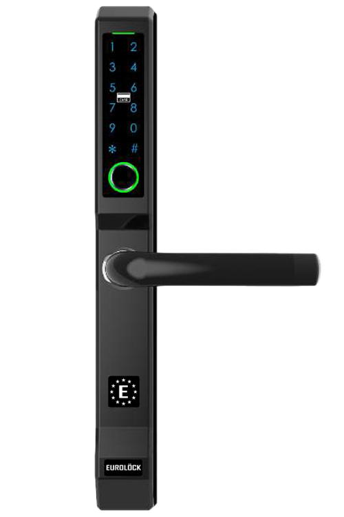 Khóa vân tay cửa nhôm Eurolock EL9000-AL Khóa vân tay cửa nhôm Eurolock EL9000-AL