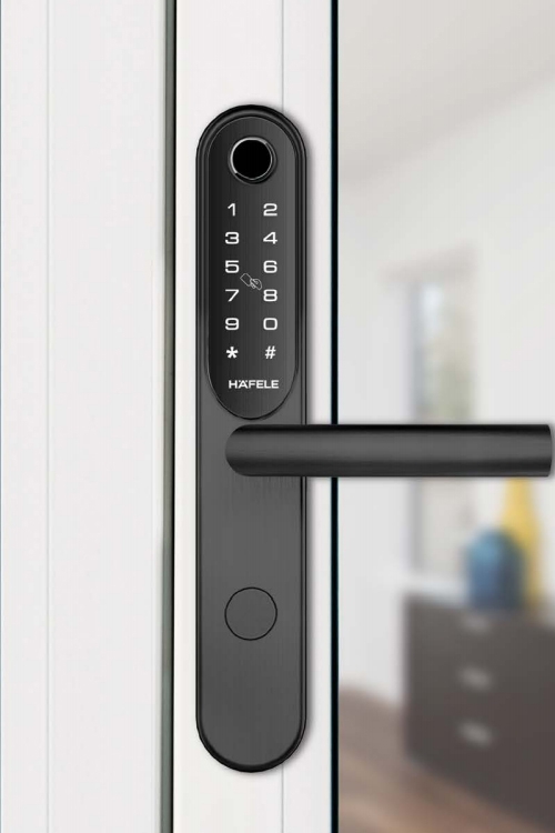 Khoá vân tay cửa nhôm Hafele EL6500-TCS 912.20.122 Khoá vân tay cửa nhôm Hafele EL6500-TCS 912.20.122