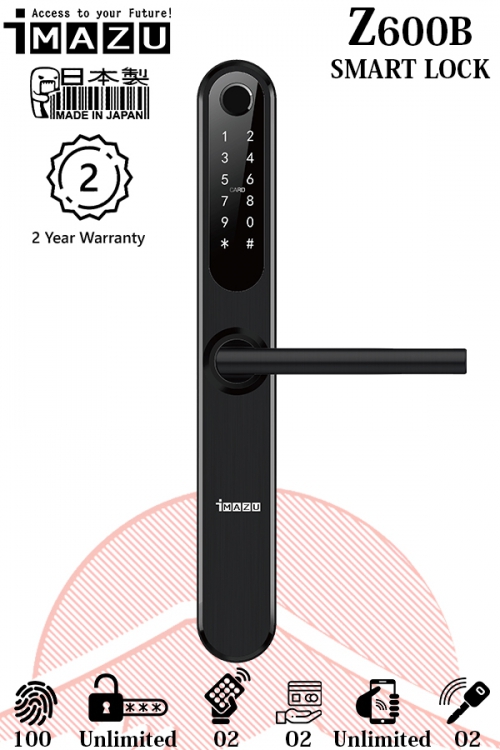 Khóa vân tay cửa nhôm iMAZU Z600B Khóa vân tay cửa nhôm iMAZU Z600B