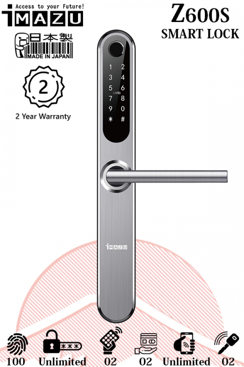 Khóa vân tay cửa nhôm iMAZU Z600S