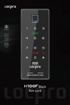 Khóa vân tay Locpro H100F Khóa vân tay Locpro H100F