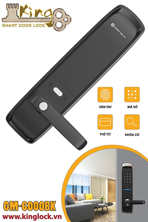 Khóa vân tay SOLITY GM-6000BK