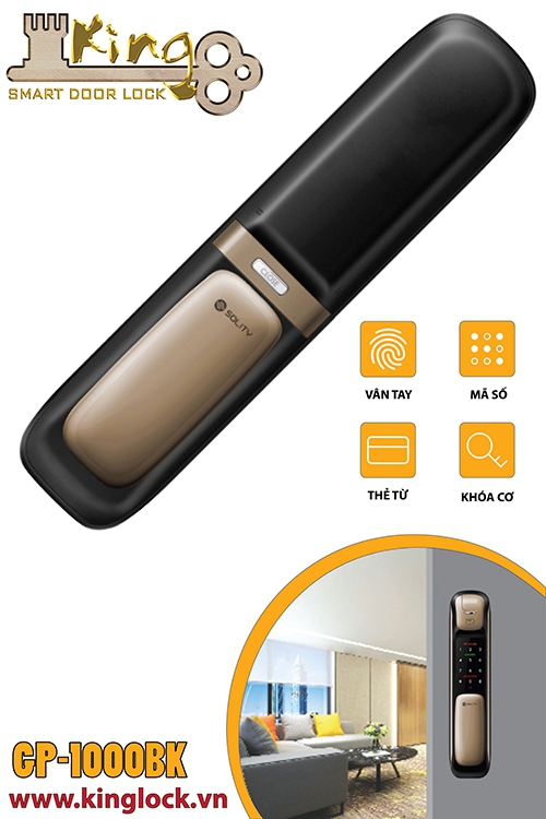 Khóa vân tay SOLITY GP-1000BK