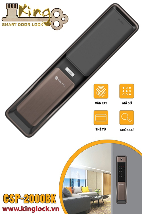 Khóa vân tay SOLITY GSP-2000BK