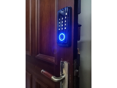 Lắp đặt khóa vân tay Schlage S-510F tại căn hộ chung cư An Khang, TP Thủ Đức, TPHCM