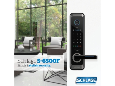 Lắp đặt khoá vân tay Schlage S6500F thương hiệu Mỹ tại chung cư Riverside Garden, 349 P. Vũ Tông Phan, Khương Đình, Thanh Xuân, Hà Nội.