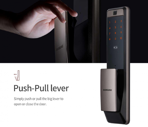 Những mẫu khóa điện tử vân tay Samsung của tập đoàn ZIGBANG SMART LOCK 2022