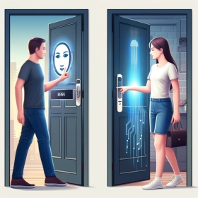 So sánh khoá Khuôn mặt và Khoá tĩnh mạch